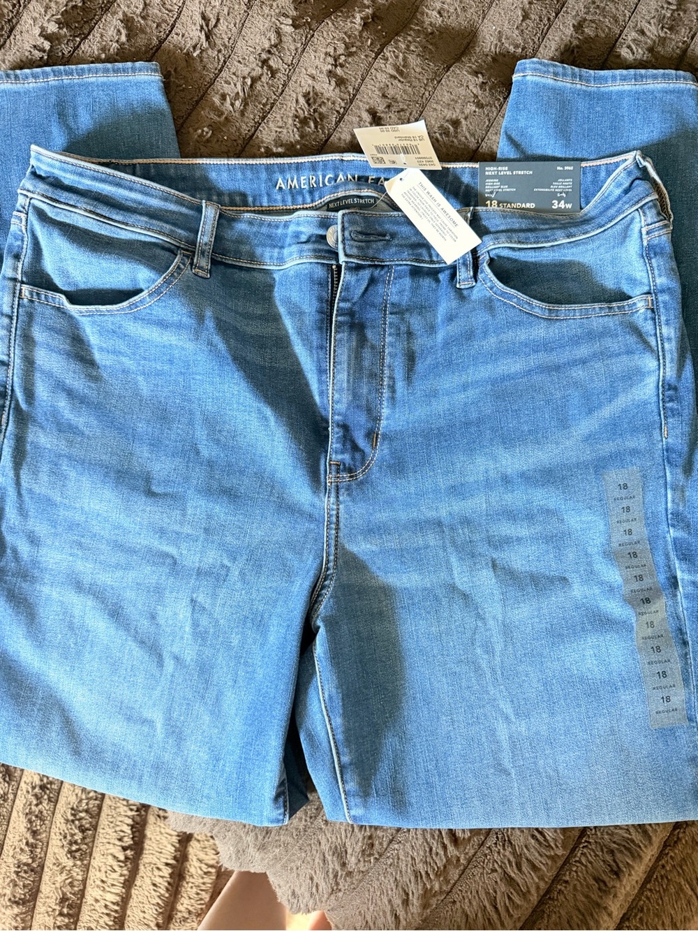 American Eagle Outfitters Light Blue Relaxed Fit Men’s Jeans
